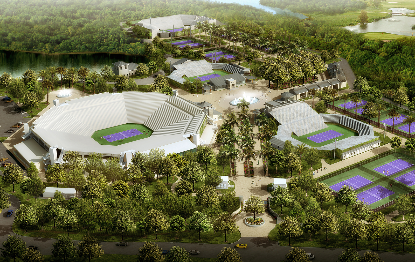 IMG Tennis Center BEAtx architects