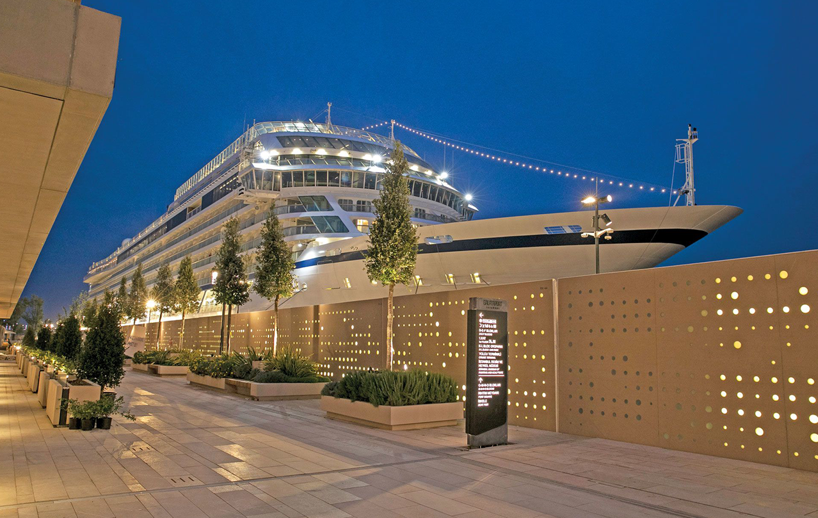 Istanbul Turkey architecture firm beatx award winning cruise terminal