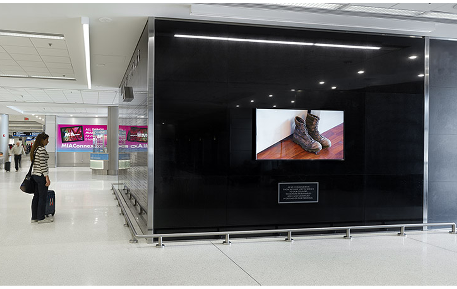 Miami International Airport Wall of Honor BEAtx architects